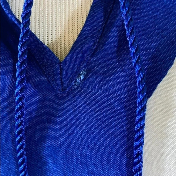 Stylus‎ 1X Plus-size multi-color floral with stripes tunic - Picture 9 of 9